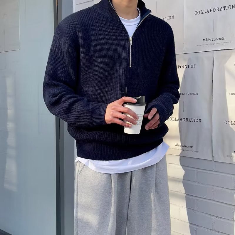 Maglione Mezza Zip JEONJU