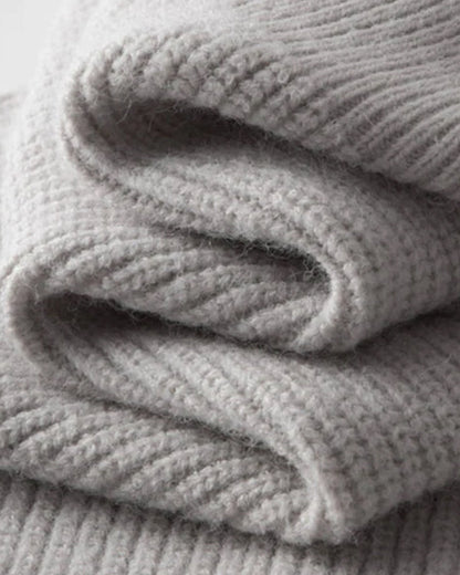 Gilet in Lana con Zip Integrale AMALFI