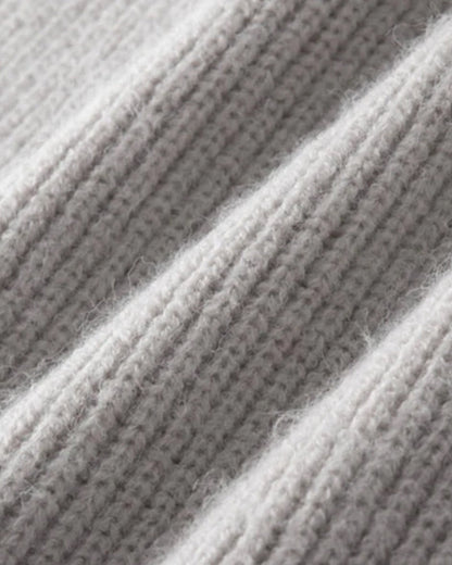 Gilet in Lana con Zip Integrale AMALFI