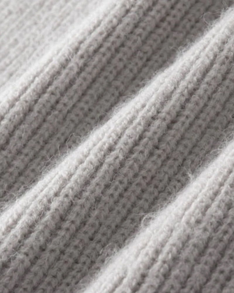 Gilet in Lana con Zip Integrale AMALFI