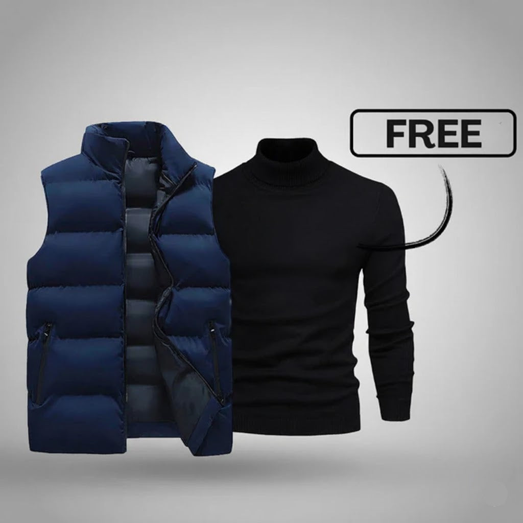 Completo Gilet Uomo + Maglione Omaggio 
